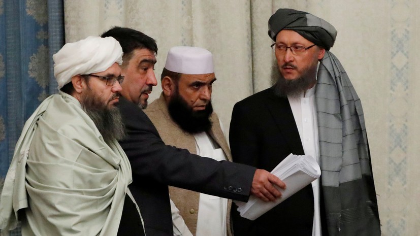 Фото: Встреча США с талибами
