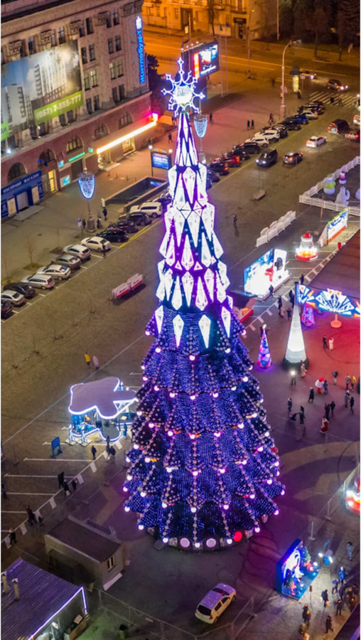Фото: Новогодние елки Украины 03