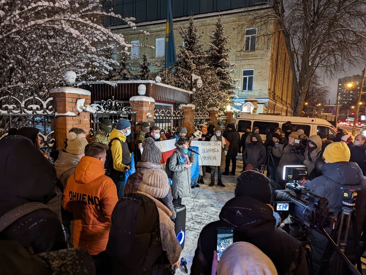V Kieve Proveli Akciju Solidarnosti S Protestujushhimi Kazahstana 4e0b1c9